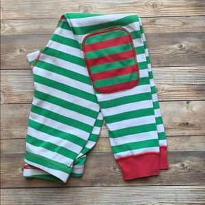 HA Christmas patch pajama pants